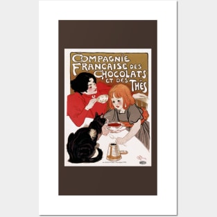 Chocolate and tea Posters and Art